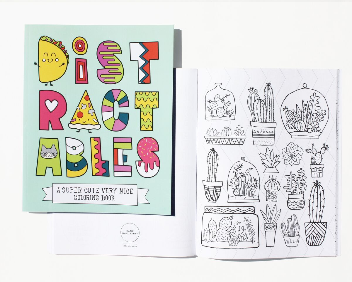 Distractables Coloring Book