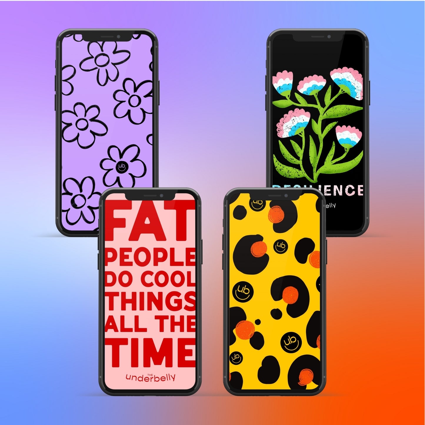 Phone Wallpapers - UB Merch Bundle