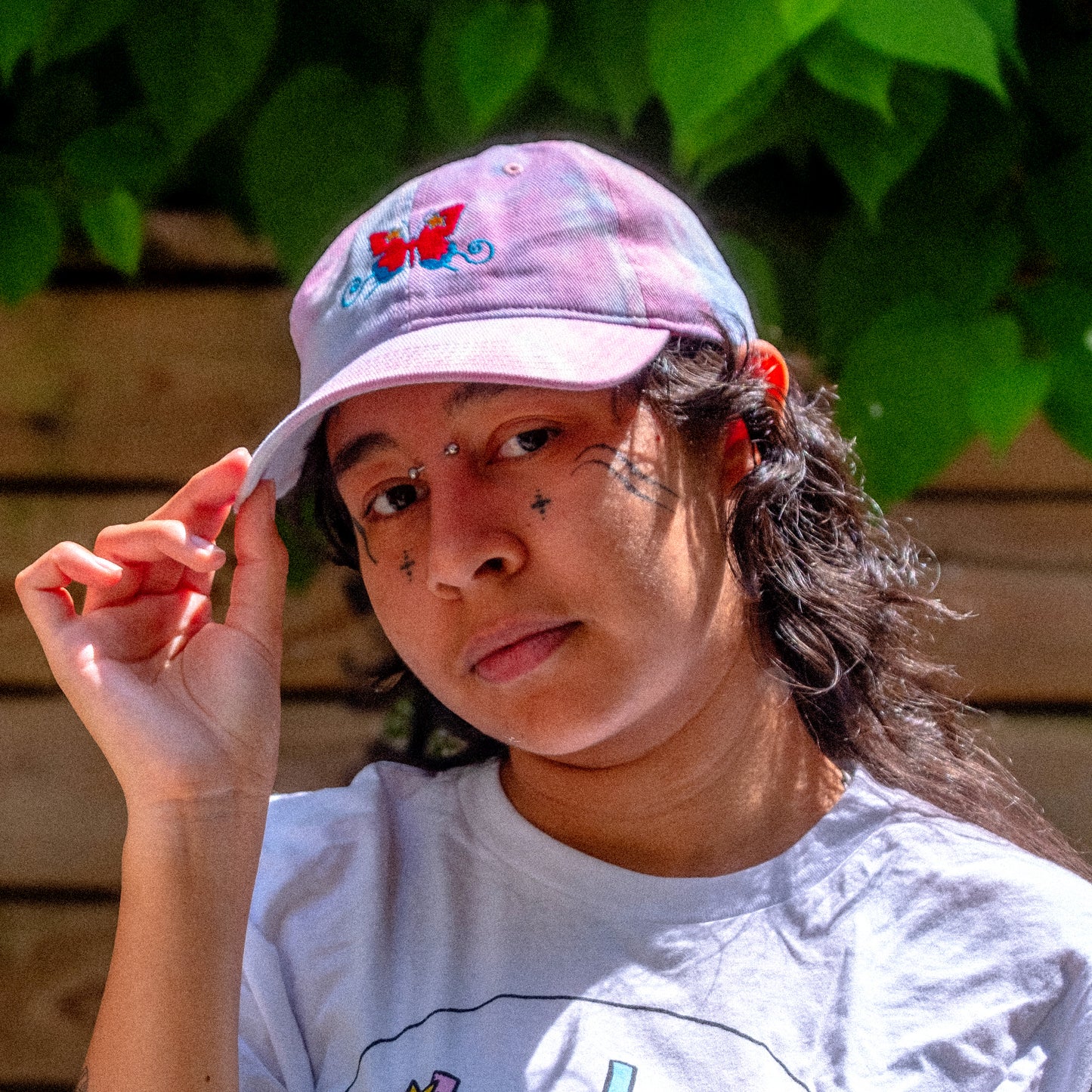 UB x SOFTPRINTS Butterfly Baseball Cap