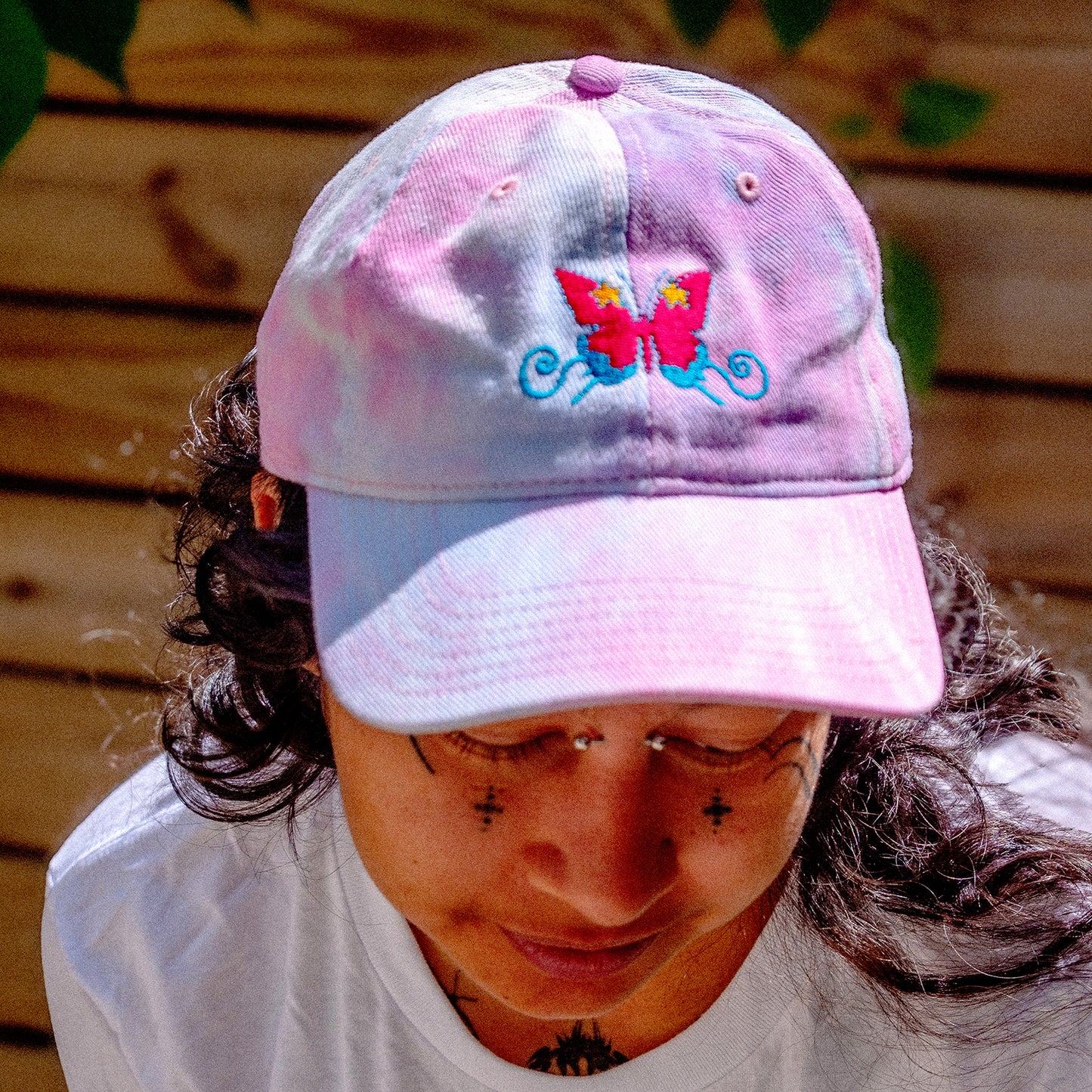 UB x SOFTPRINTS Butterfly Baseball Cap