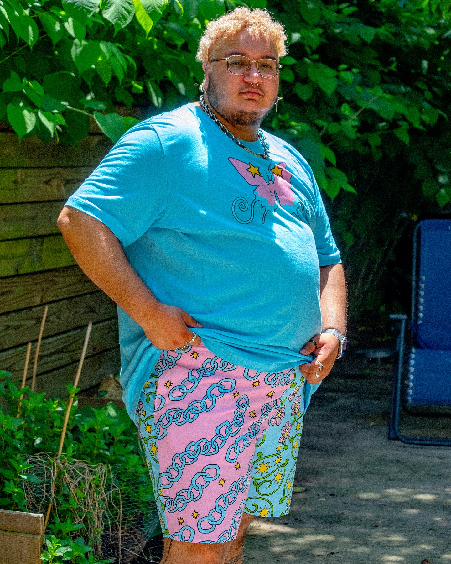 UB x SOFTPRINTS Butterfly Tee