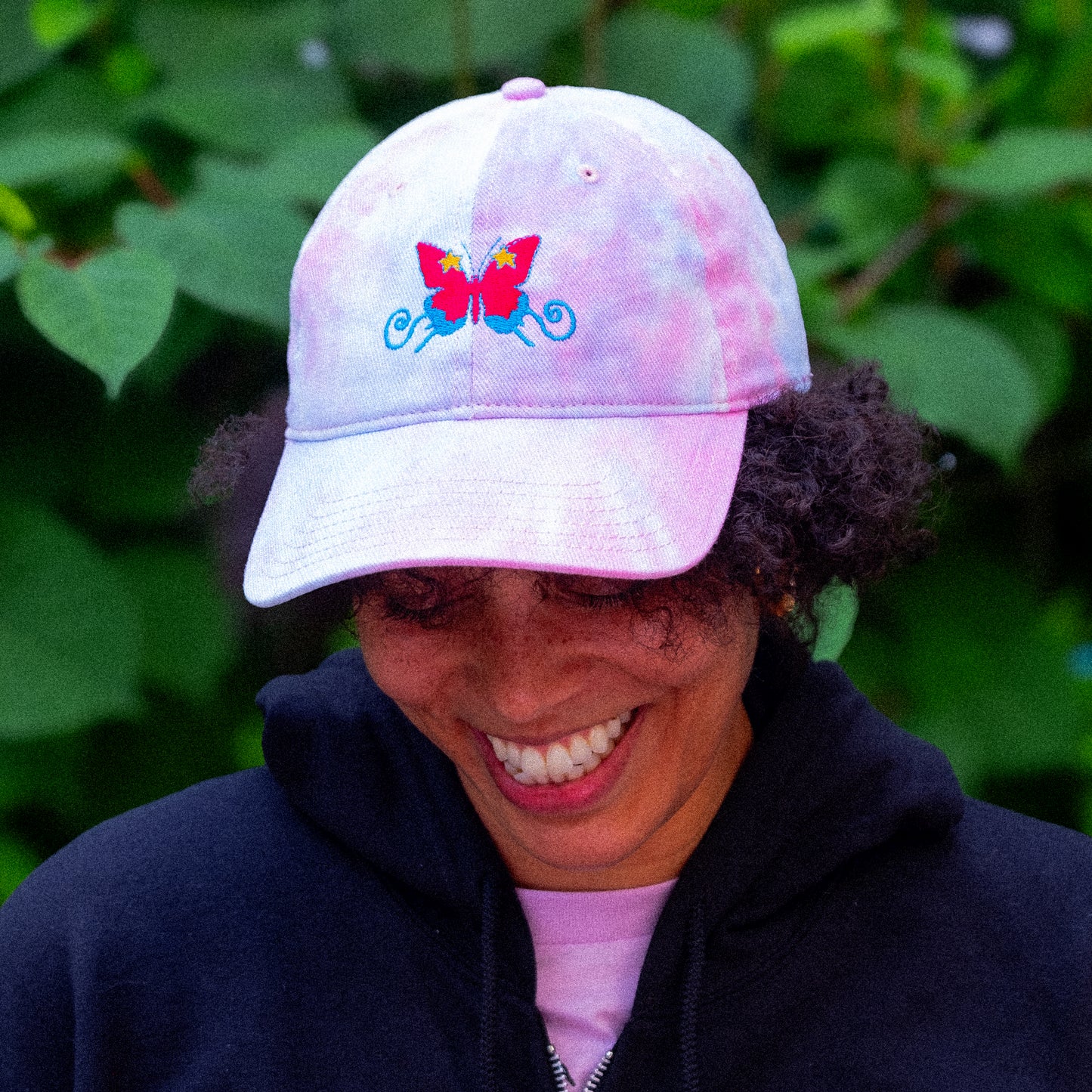 UB x SOFTPRINTS Butterfly Baseball Cap