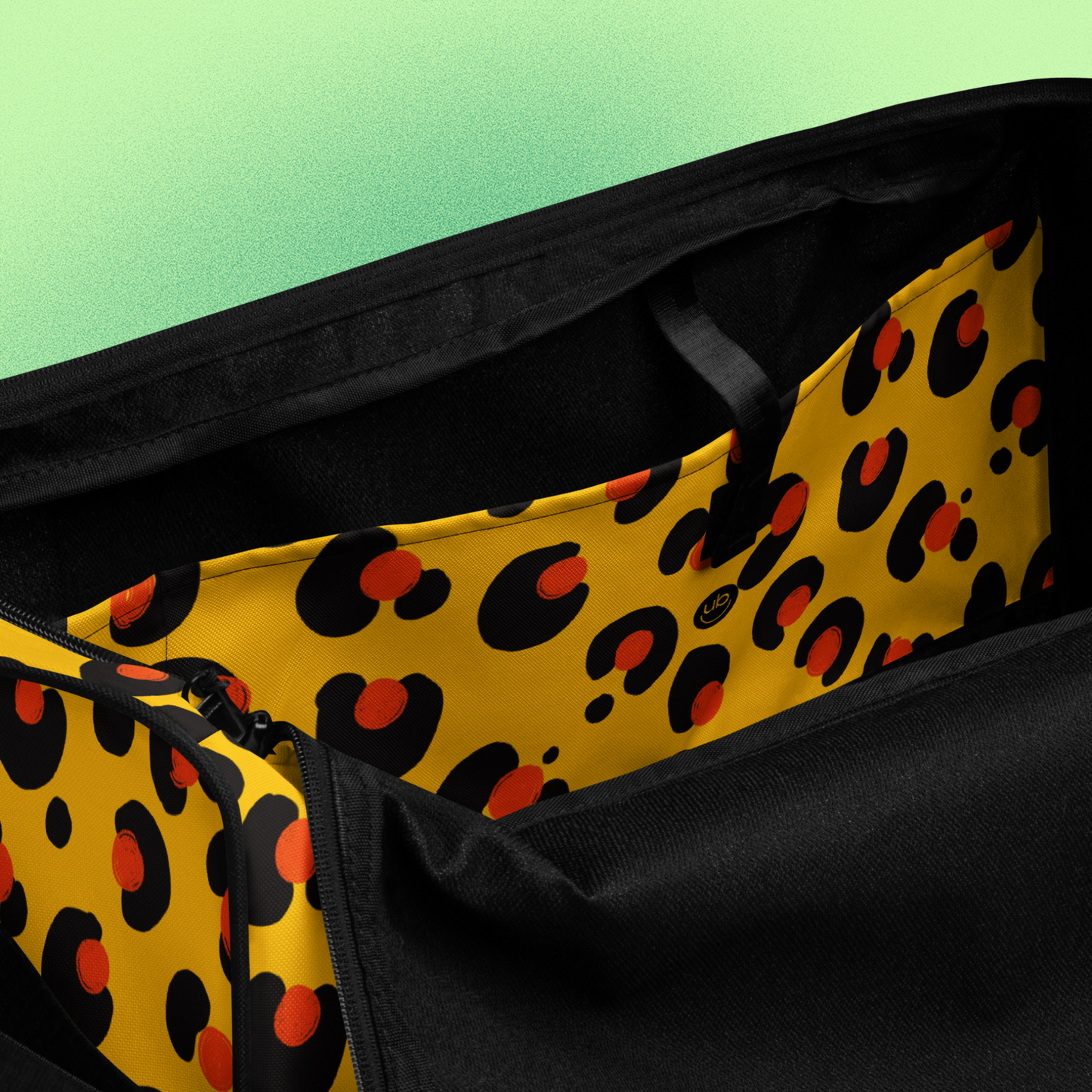 Leopard Print Duffle bag