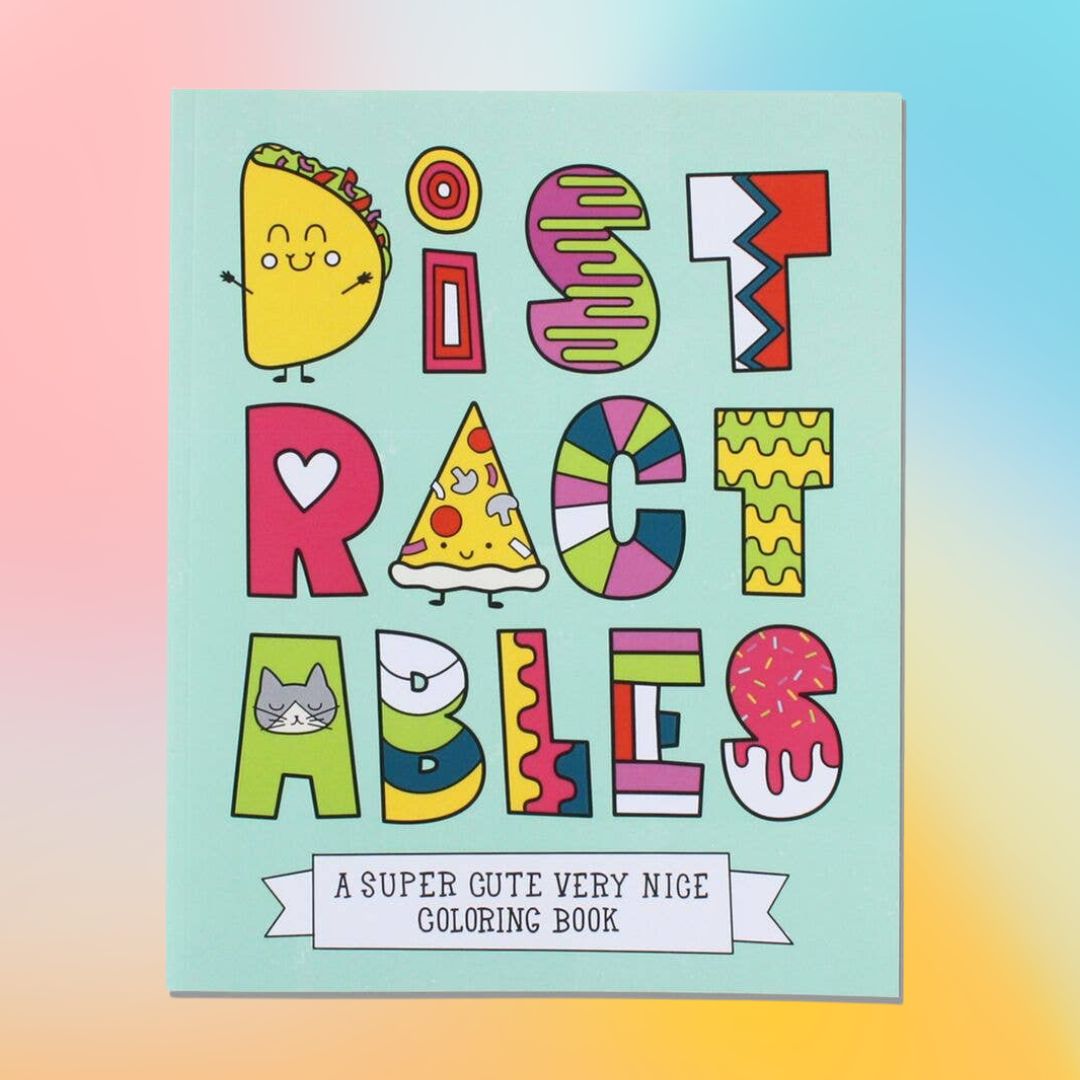 Distractables Coloring Book