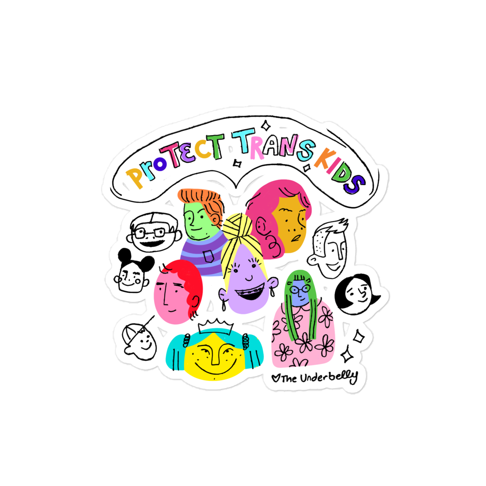 Protect Trans Kids Sticker