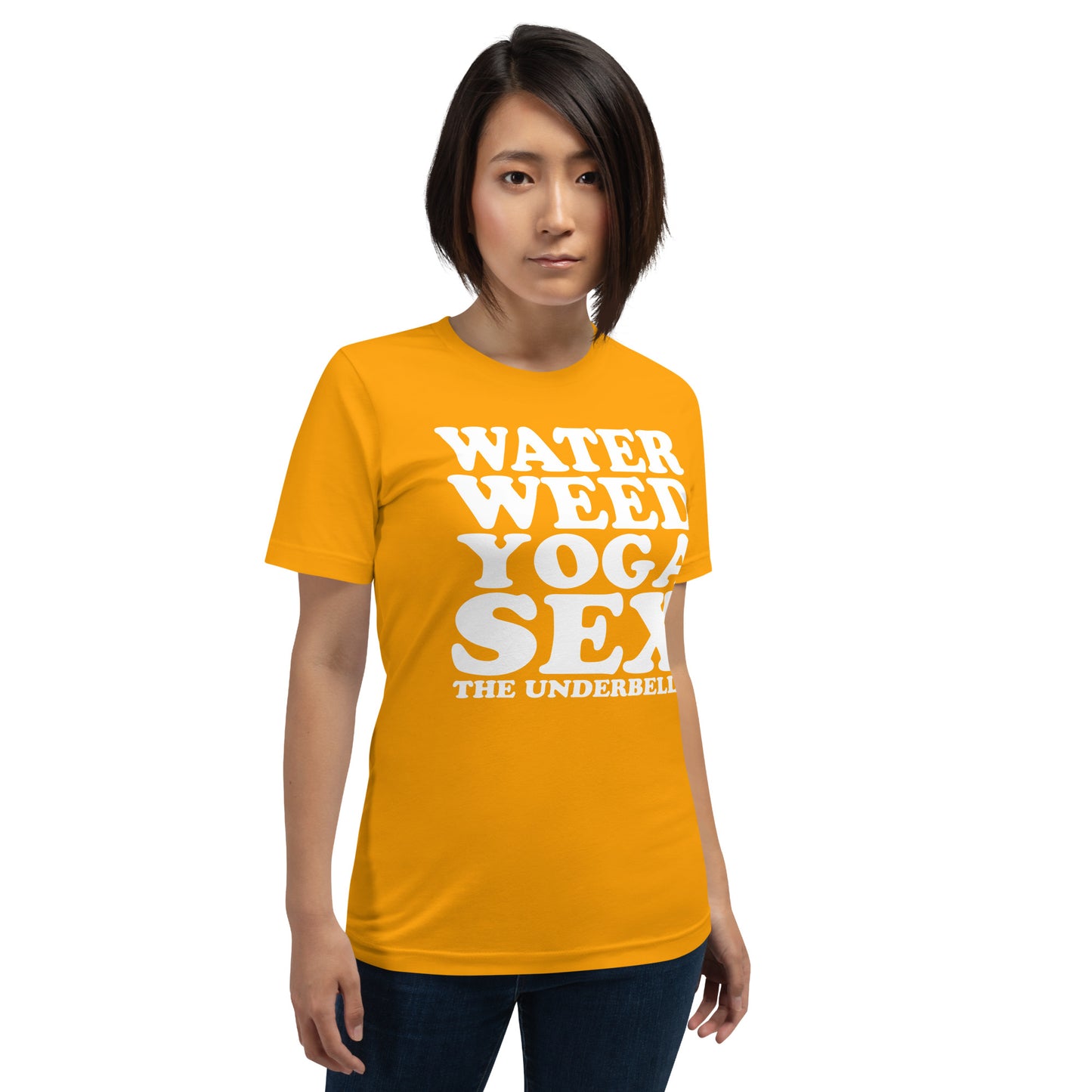 "WWYS" Block Text Tee (White Font)