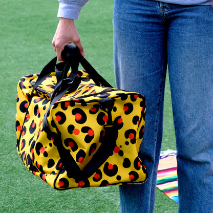 Leopard Print Duffle bag