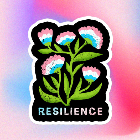 Trans Resilience Sticker