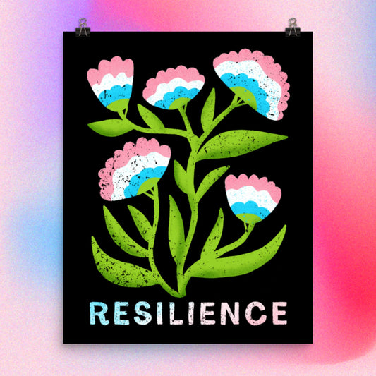 Trans Resilience Matte Print (Multiple Sizes)