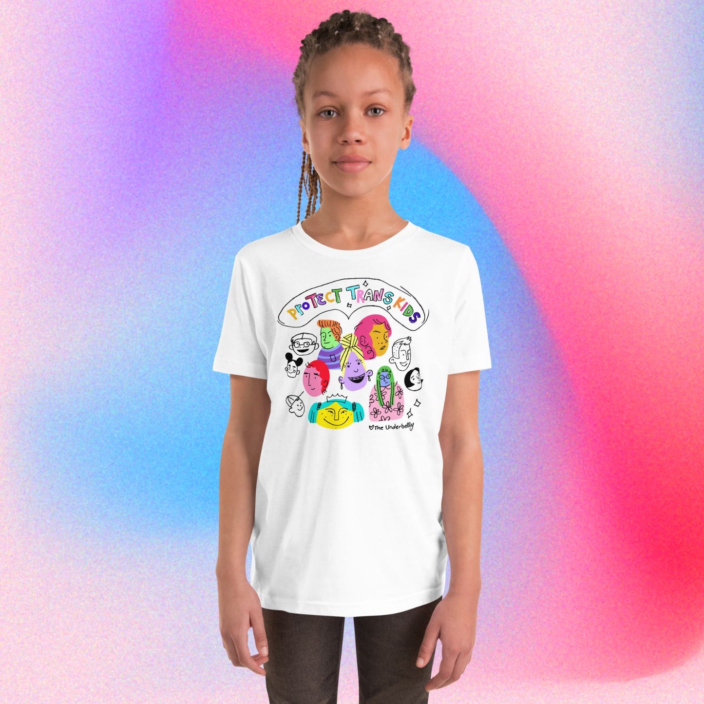 Protect Trans Kids Youth Tee