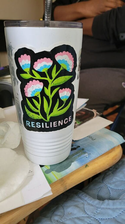 Trans Resilience Sticker