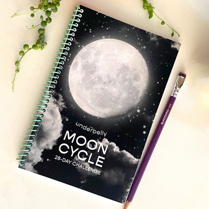 Moon Cycles 28-Day Challenge Workbook