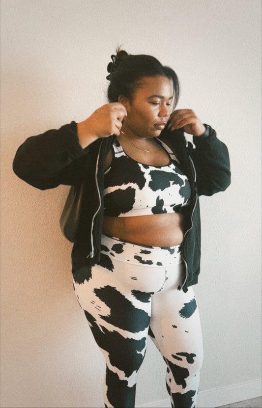 Cow Pose Sports bra