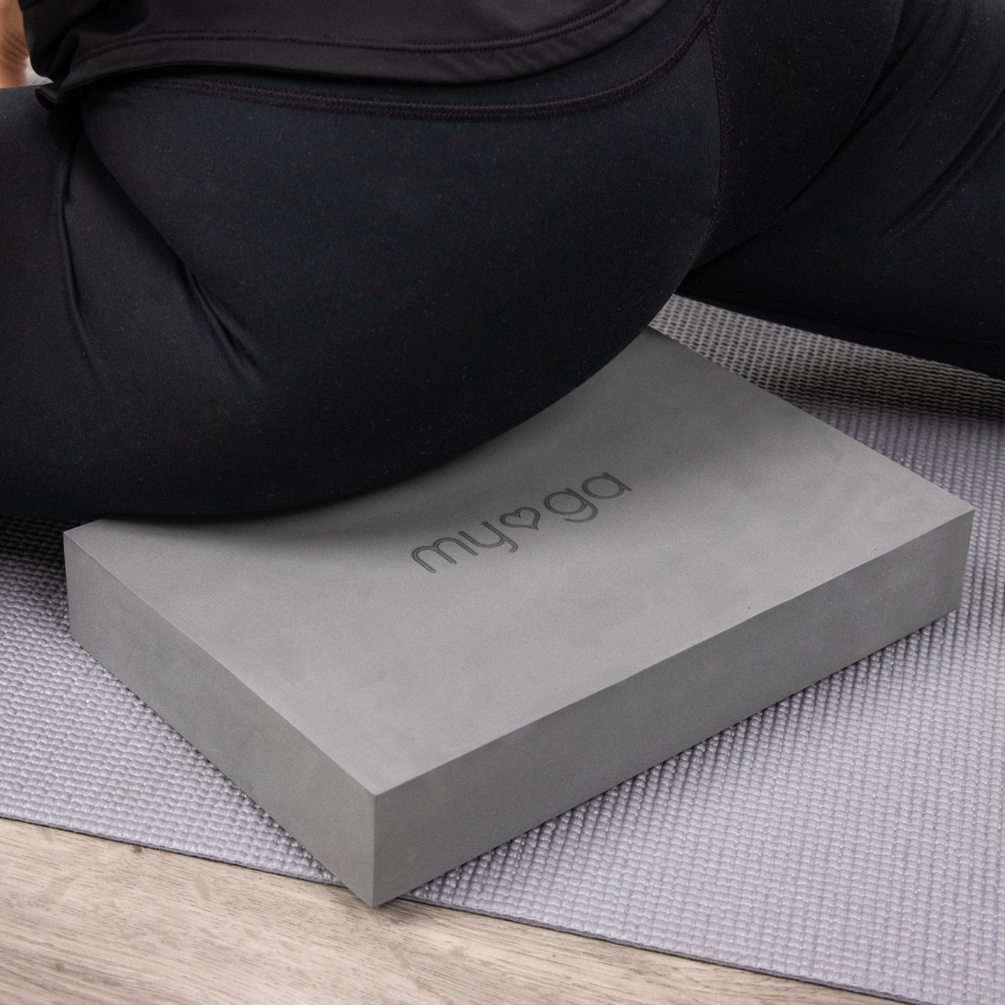 Myga XL Yoga Block - High Density Non-Slip Foam Brick for Yoga
