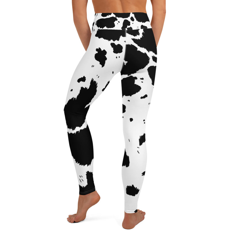GAJBELA Cow Leggings for Women High Waisted Cow Print Yoga Pants with  Pocket High Waist Leggings Workout Running Pants : : Clothing,  Shoes 